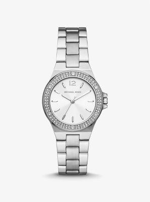 Oversized Pavé Logo -Tone Watch Product Image