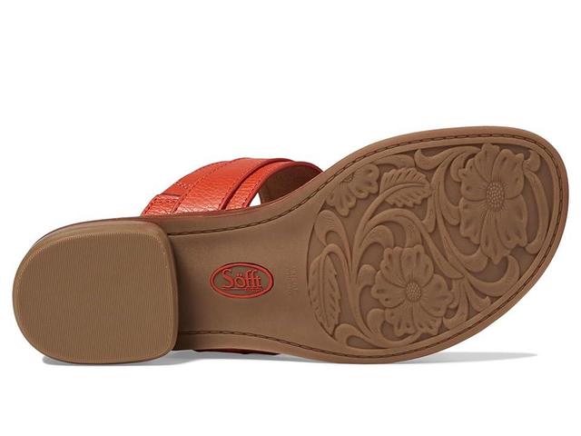 Sofft Fernanda Coral) Women's Sandals Product Image