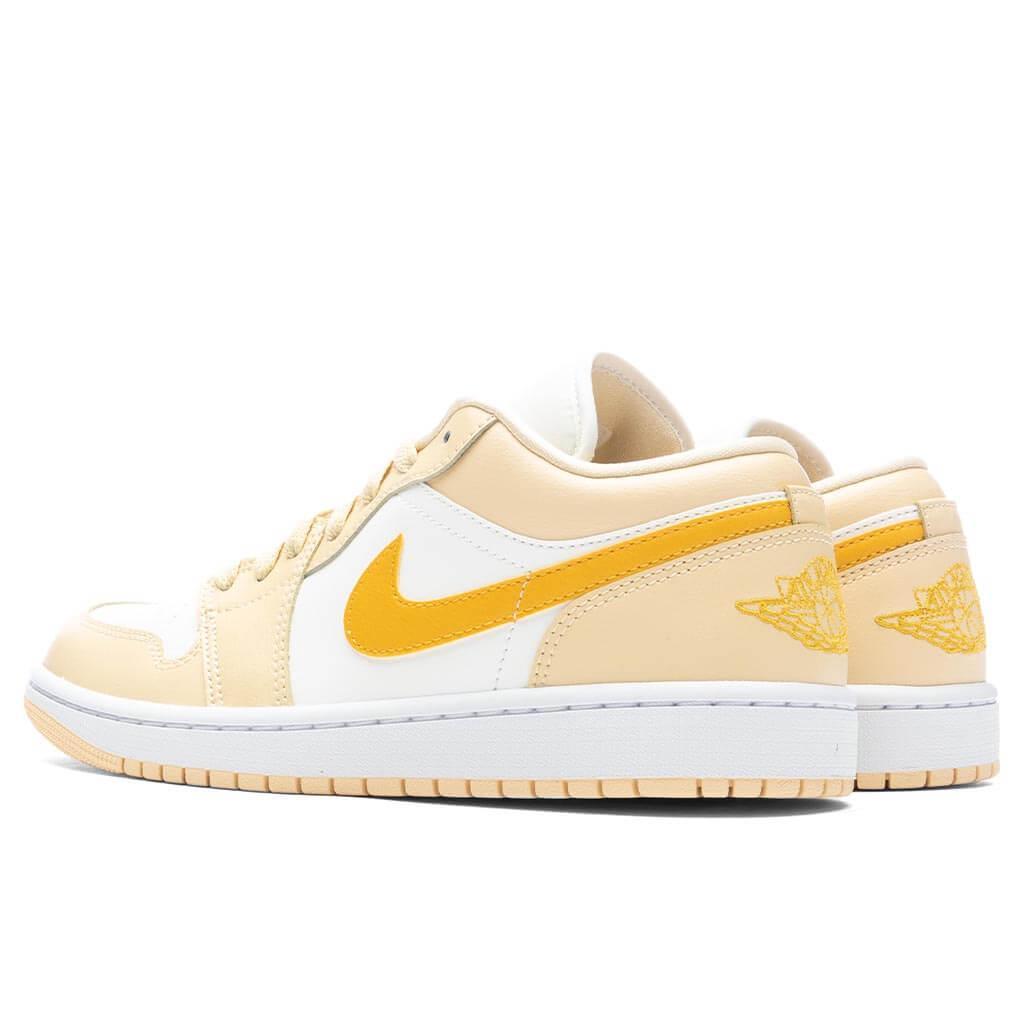 Air Jordan 1 Low Women's - Sail/Yellow Ochre/Pale Vanilla Female Product Image