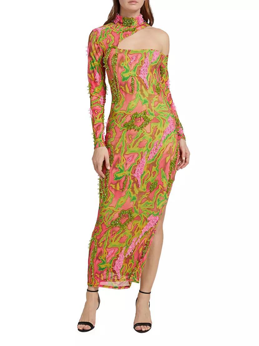 Zusi Evergreen Asymmetric Maxi Dress Product Image