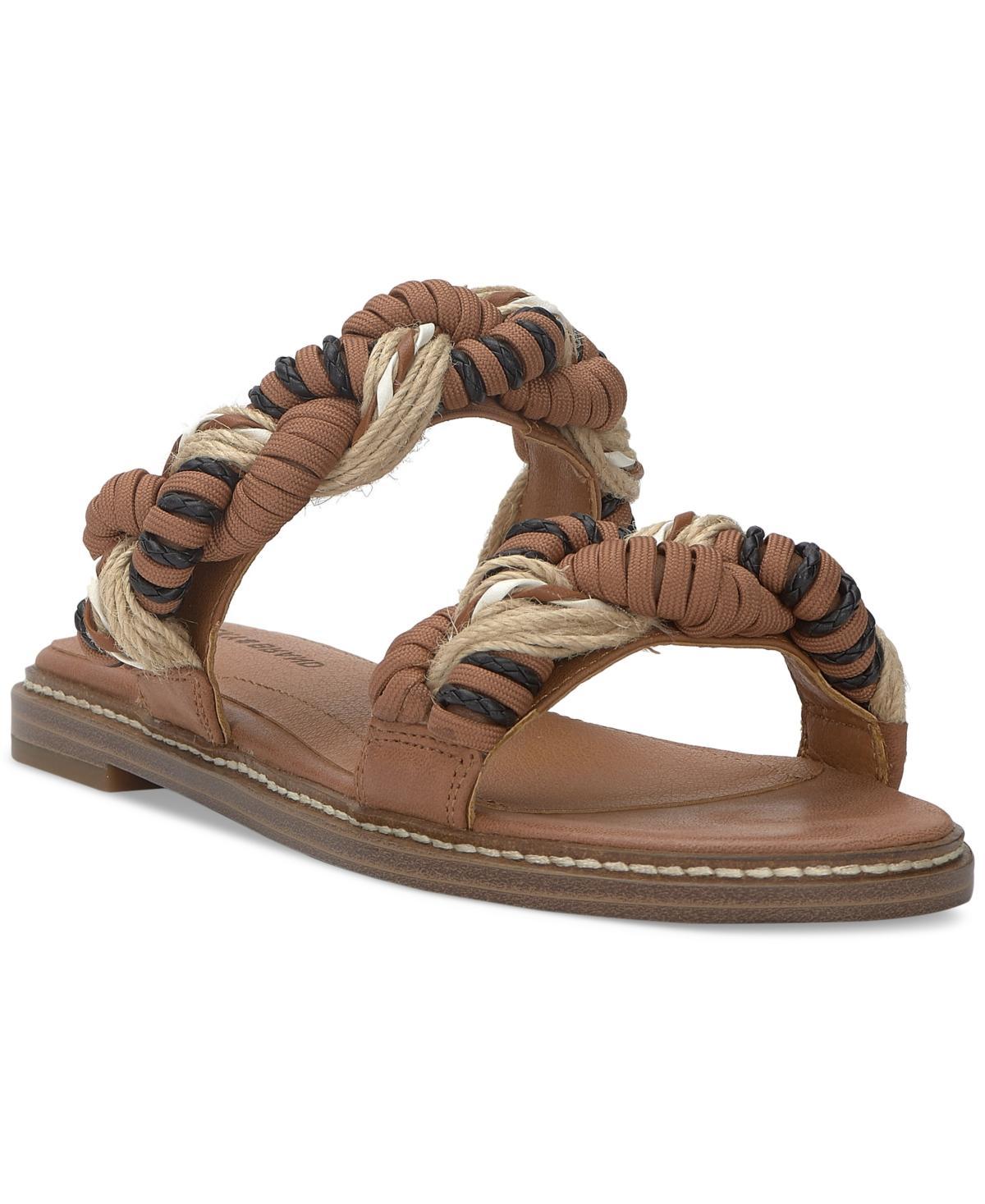 Lucky Brand Womens Kabrina Braided Flat Slide Sandals Product Image