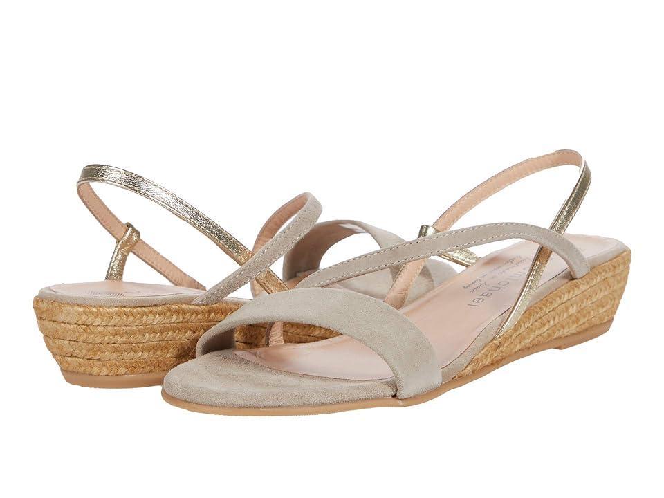 Eric Michael Betsy (Beige) Women's Wedge Shoes Product Image