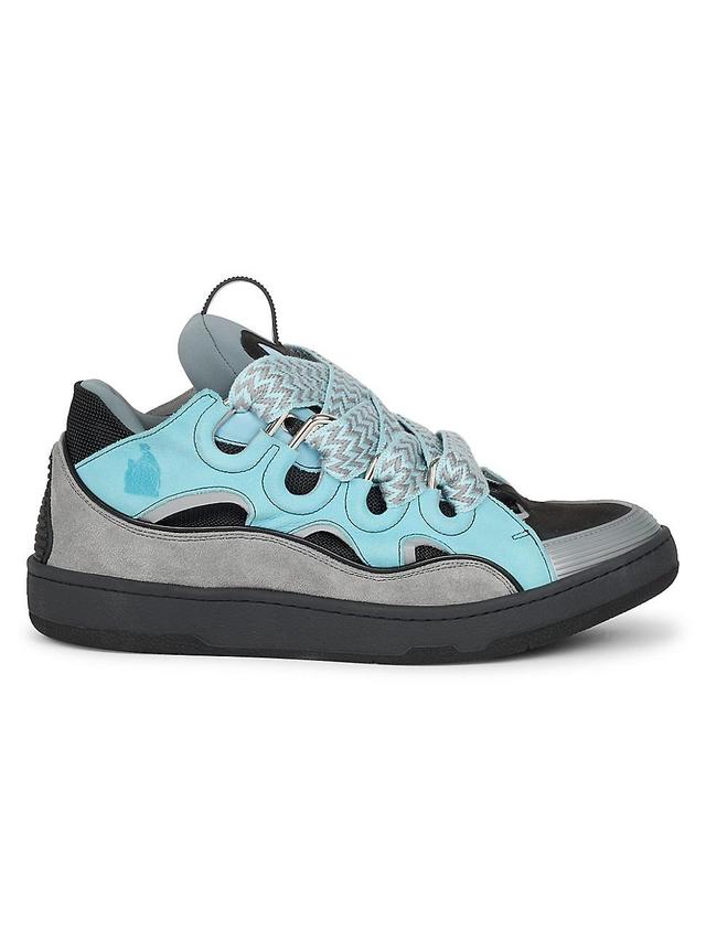 Mens Suede Curb Sneakers Product Image