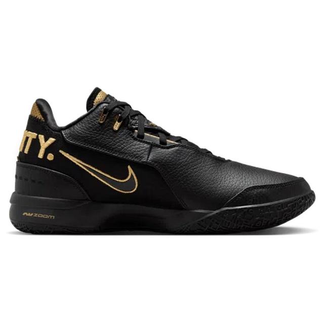 NIKE Mens  Zoom Lebron Nxxt Gen Amped In White/gold/red Product Image