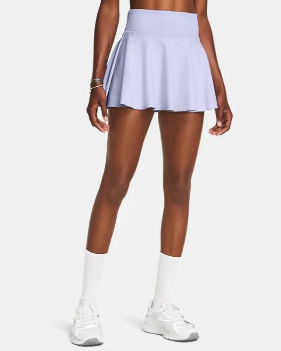 Under Armour Womens Motion Ruffled Pull-On Skort - Celeste / Product Image