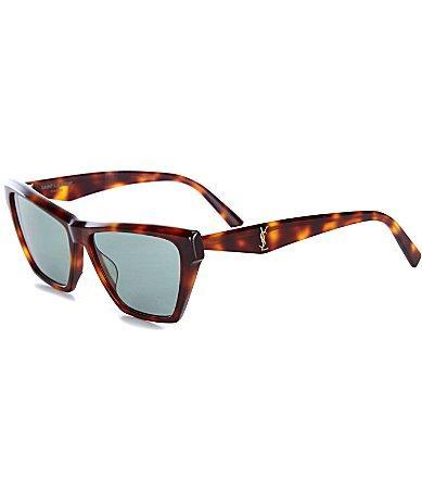 Womens 58MM Rectangular Sunglasses Product Image