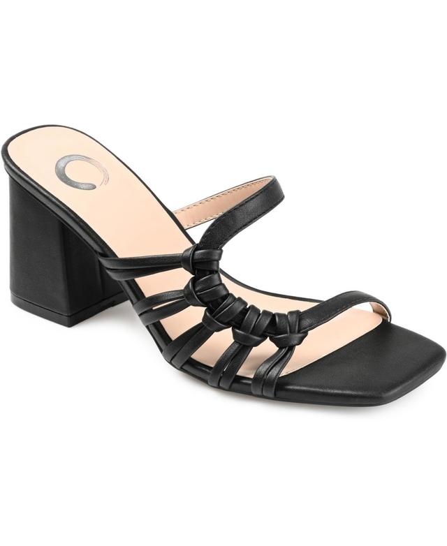 Journee Collection Womens Emory Block Heel Sandals Product Image