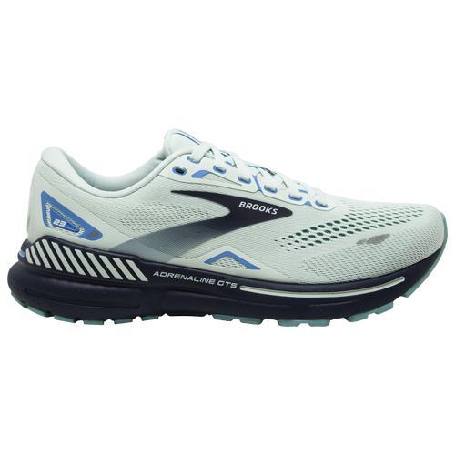 Brooks Womens Brooks Adrenaline GTS 23 - Womens Running Shoes Blue Glass/Nile Blue/Marina Product Image