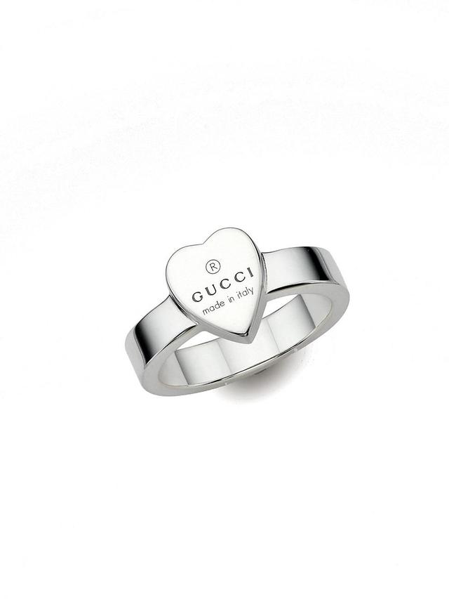 Womens Trademark Sterling Silver Heart Ring Product Image