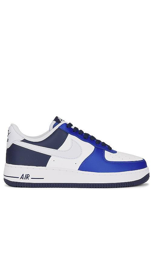 Nike Mens Nike Air Force 1 07 LV8 - Mens Shoes Blue/Grey/White Product Image