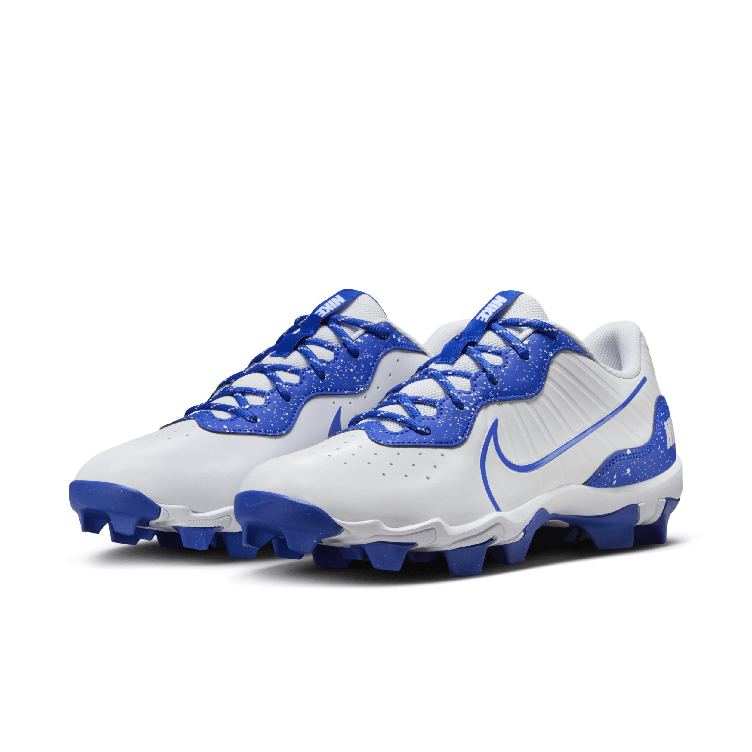 Nike Mens Nike Alpha Huarache 4 Keystone - Mens Baseball Shoes White/Hyper Royal Product Image