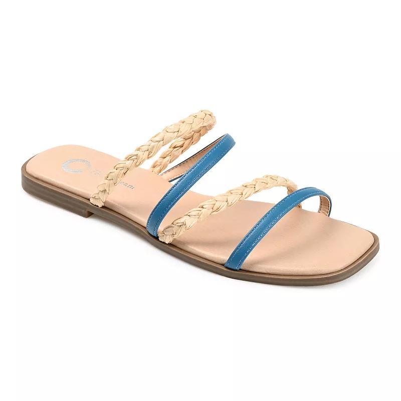 Journee Collection Brinna Tru Comfort Foam Womens Strappy Slide Sandals Product Image