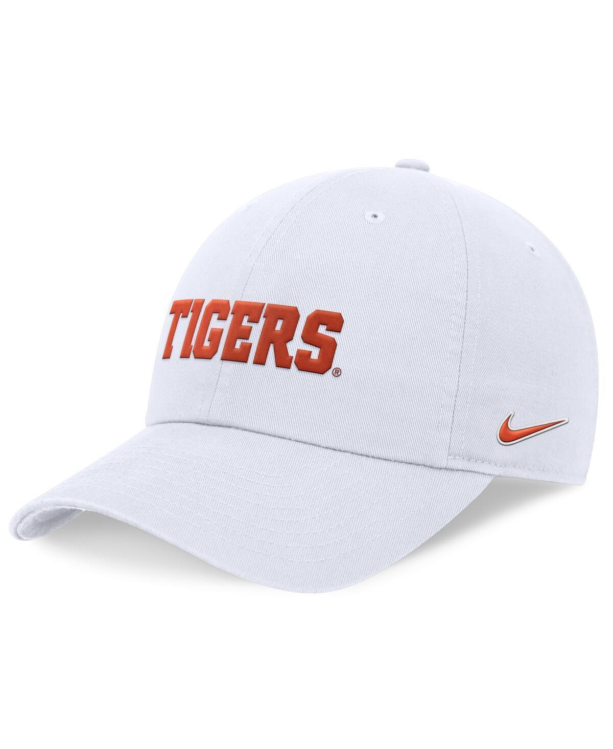 Nike Mens White Clemson Tigers 2024 On-Field Club Adjustable Hat Product Image