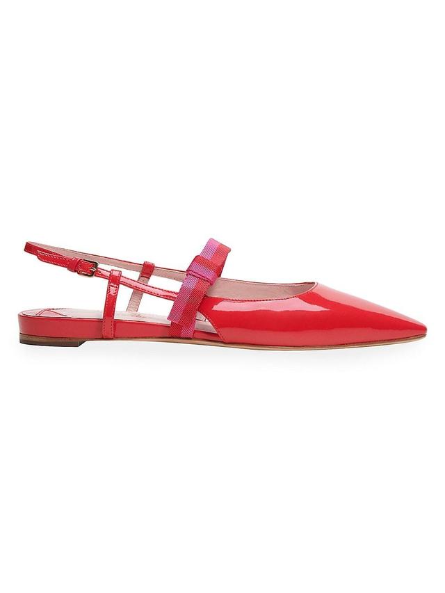 Womens Maritza Leather Slingback Mules Product Image