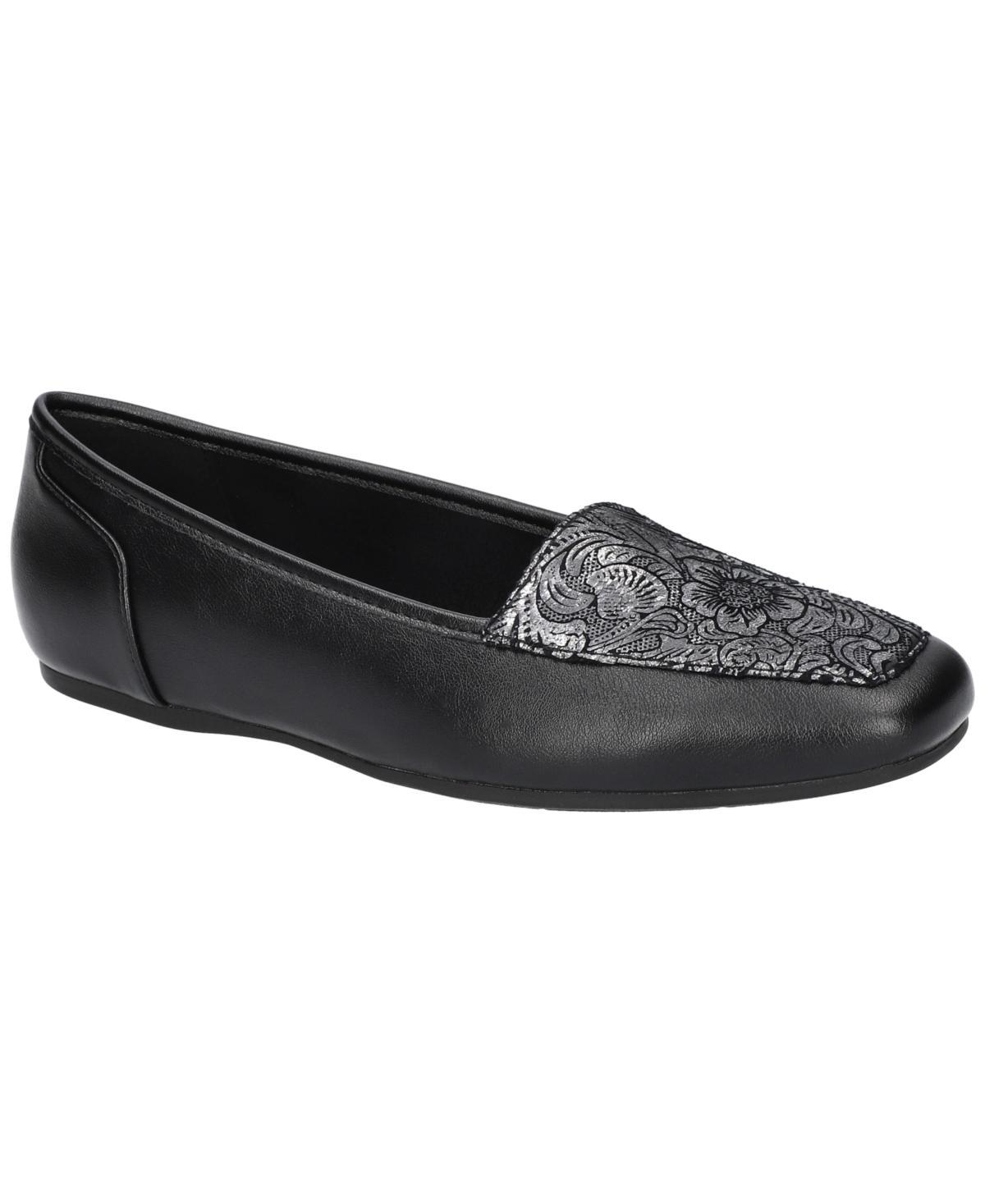 Easy Street Womens Thrill Square Toe Comfort Flats Product Image