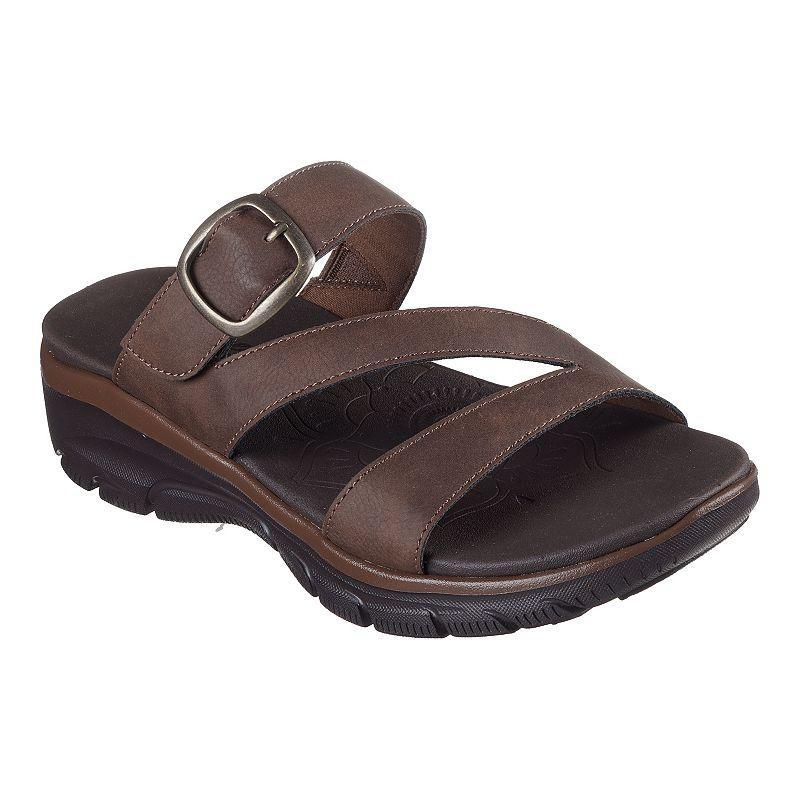 SKECHERS Easy Going - Slide On By (Chocolate) Women's Shoes Product Image