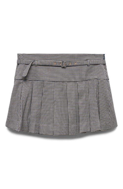 Mango check mini skirt Product Image