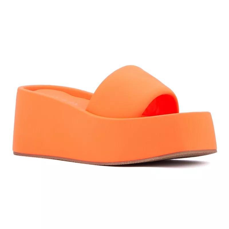 Olivia Miller Womens Uproar Wedge Sandal Product Image