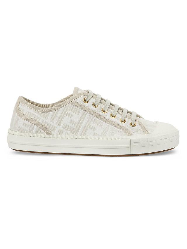 Womens FF Logo Low-Top Sneakers Product Image