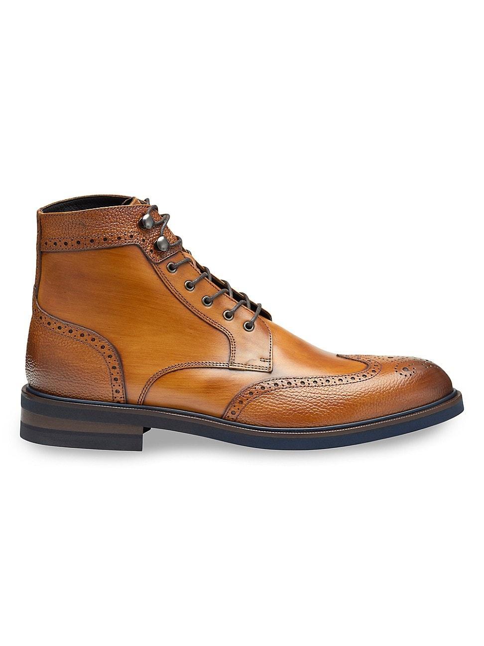 Mens Hartley Wingtip Leather Boots product image