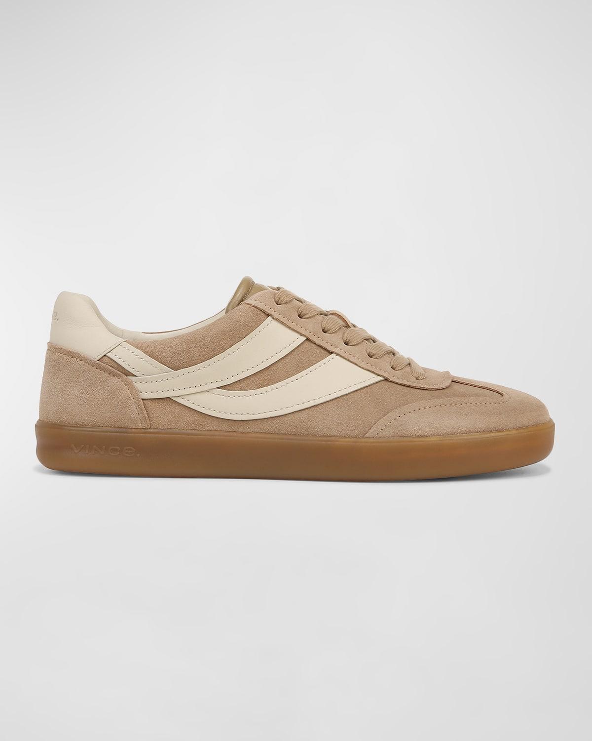 Mens Oasis Leather & Suede Oxford-Style Sneakers Product Image