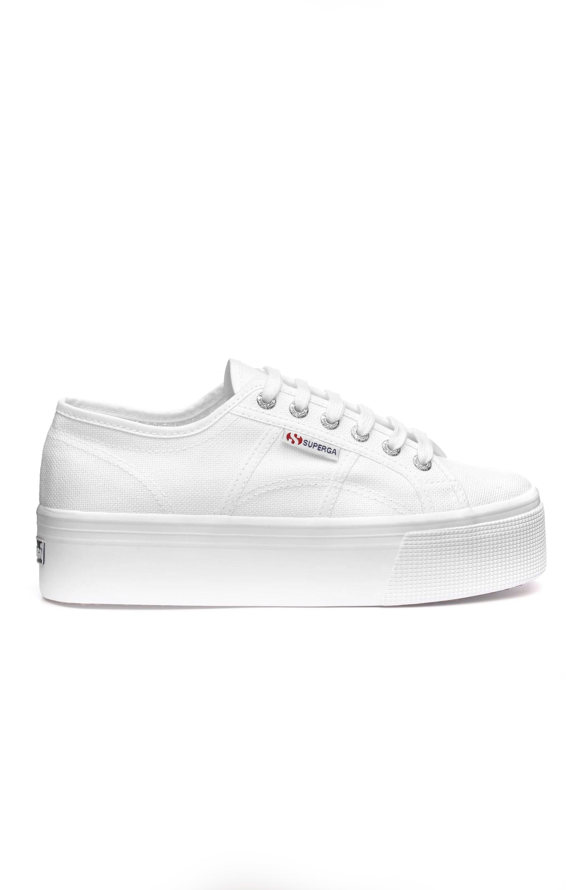 Superga 2790 Platform Sneakers ~ White Product Image