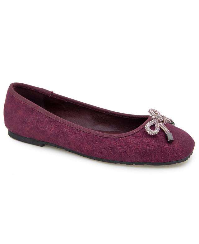 Kenneth Cole Reaction Womens Elstree Jewel Ballet Flats Product Image