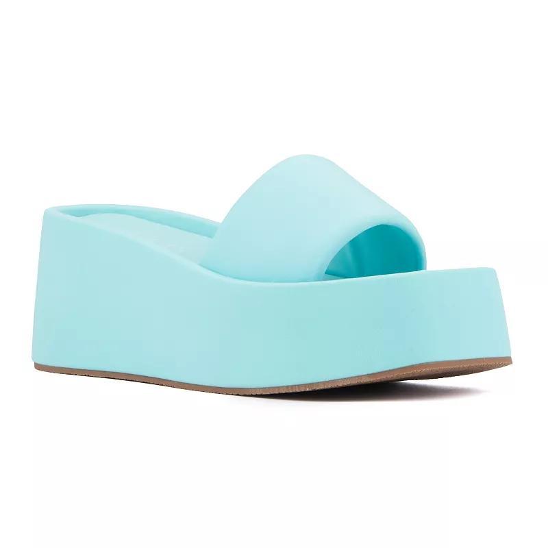 Olivia Miller Womens Uproar Wedge Sandal Product Image