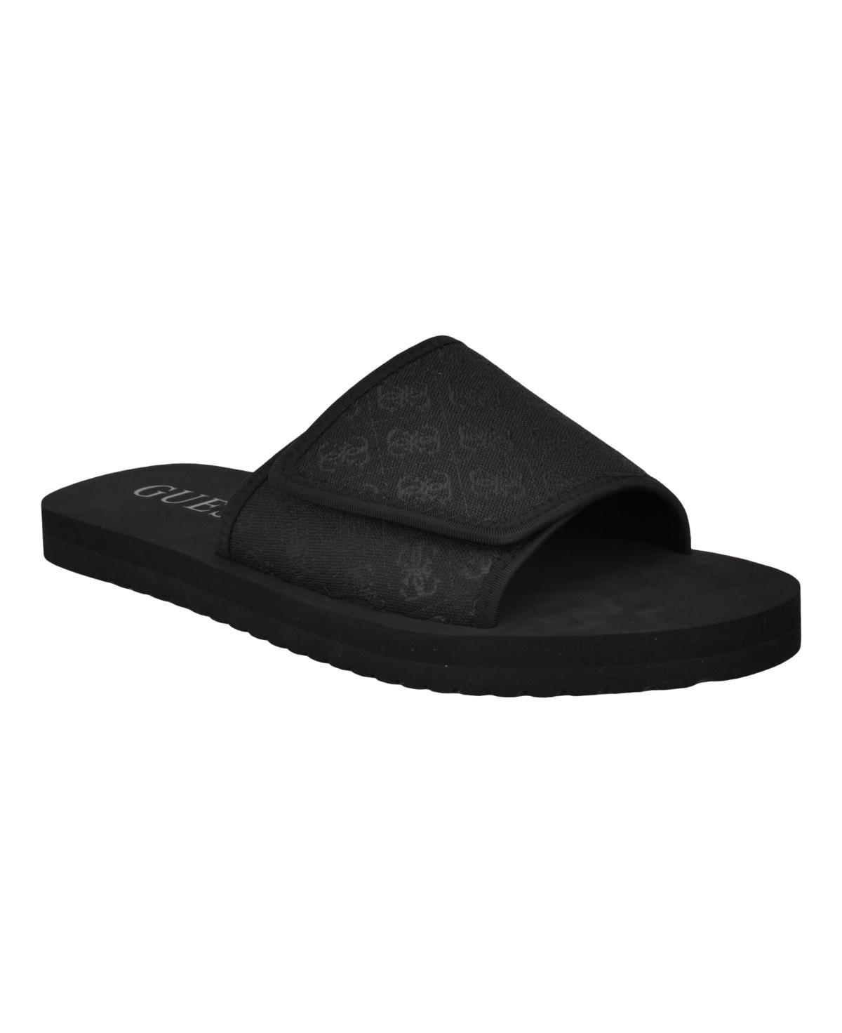 Guess Mens Hartz Branded Fashion Slide Sandals Product Image