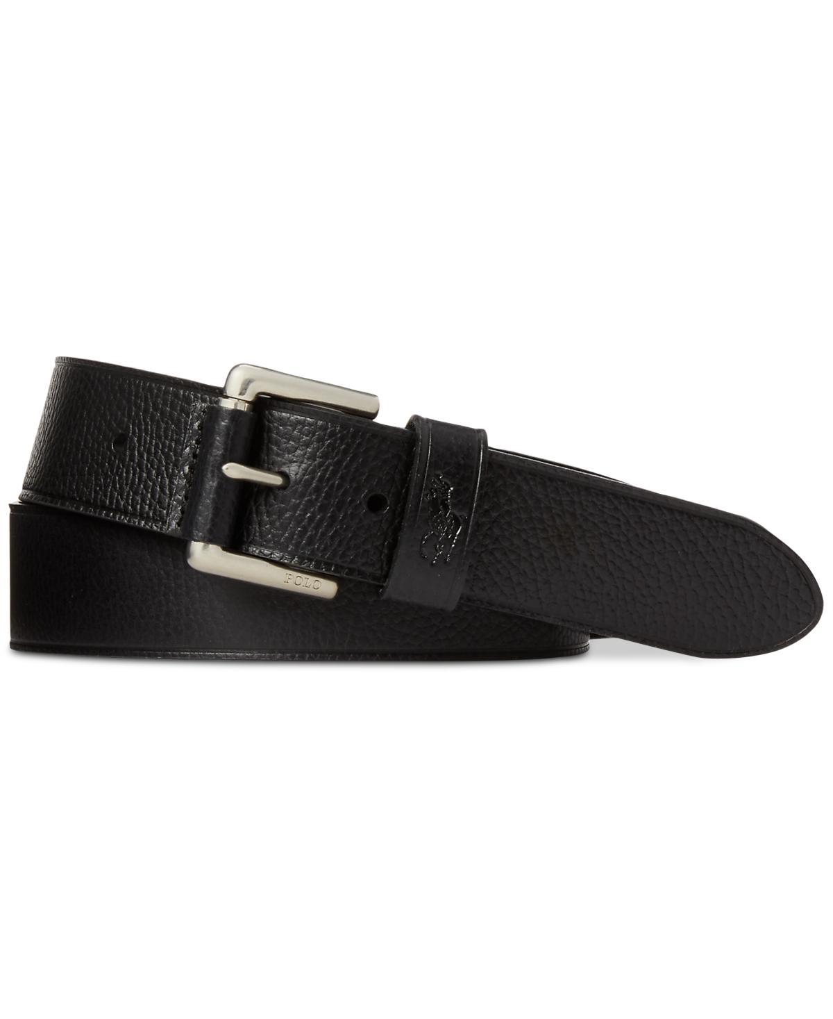 Polo Ralph Lauren Signature Pony Leather Belt Product Image