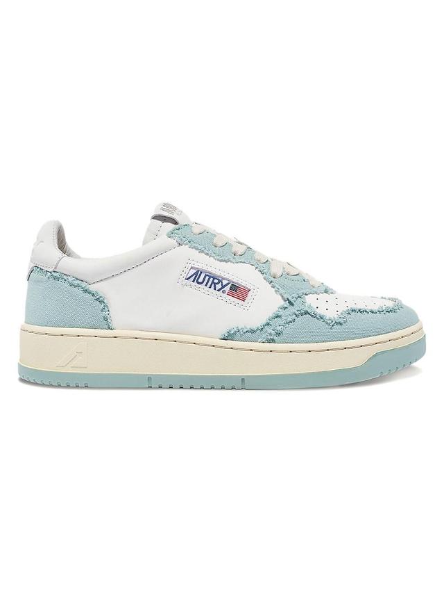 Womens Medalist Leather Low-Top Sneakers Product Image