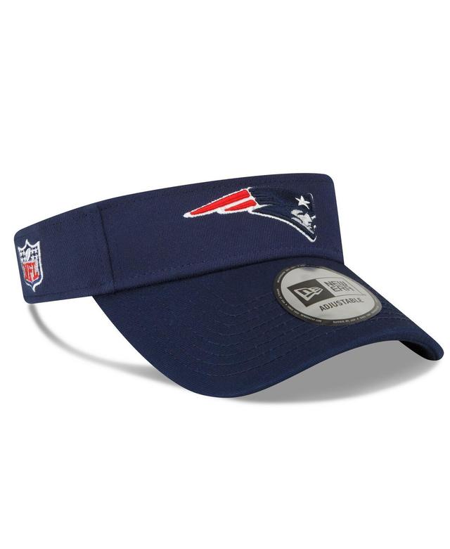 Mens New Era Navy New England Patriots 2022 Sideline Adjustable Visor Product Image