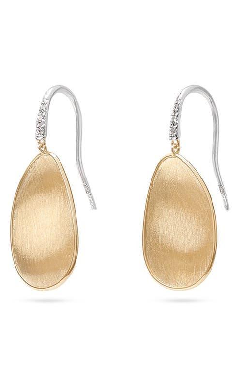 Lunaria Diamond & 18K Yellow Gold Drop Earrings Product Image