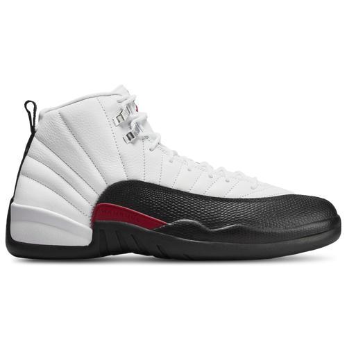 Jordan Mens Retro 12 - Basketball Shoes Red/White Product Image