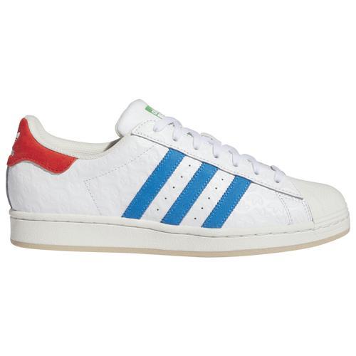 adidas Originals Mens adidas Originals Superstar Casual Sneaker - Mens Basketball Shoes Cloud White/Cloud White Product Image