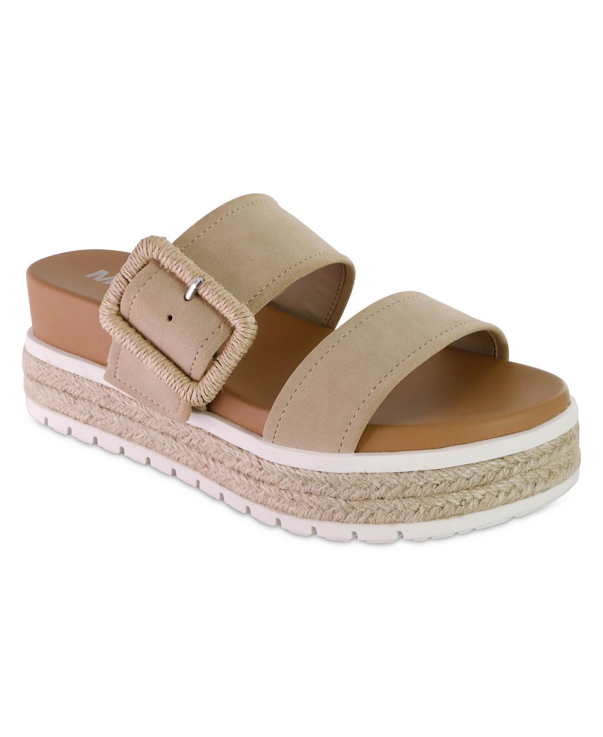 Mia Womens Kenzy Platform Slide Sandals Product Image