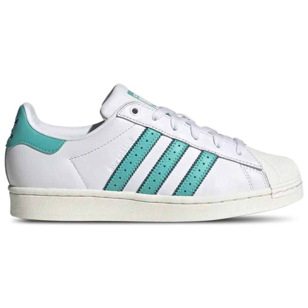 Womens  Superstar In Cloud White/mint Rush/white Product Image