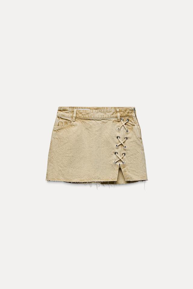 EYELET Z1975 DENIM SKIRT Product Image