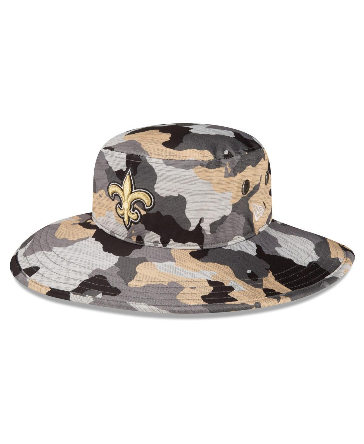 Mens New Era Camo New Orleans Saints 2022 NFL Training Camp Official Panama Bucket Hat Product Image