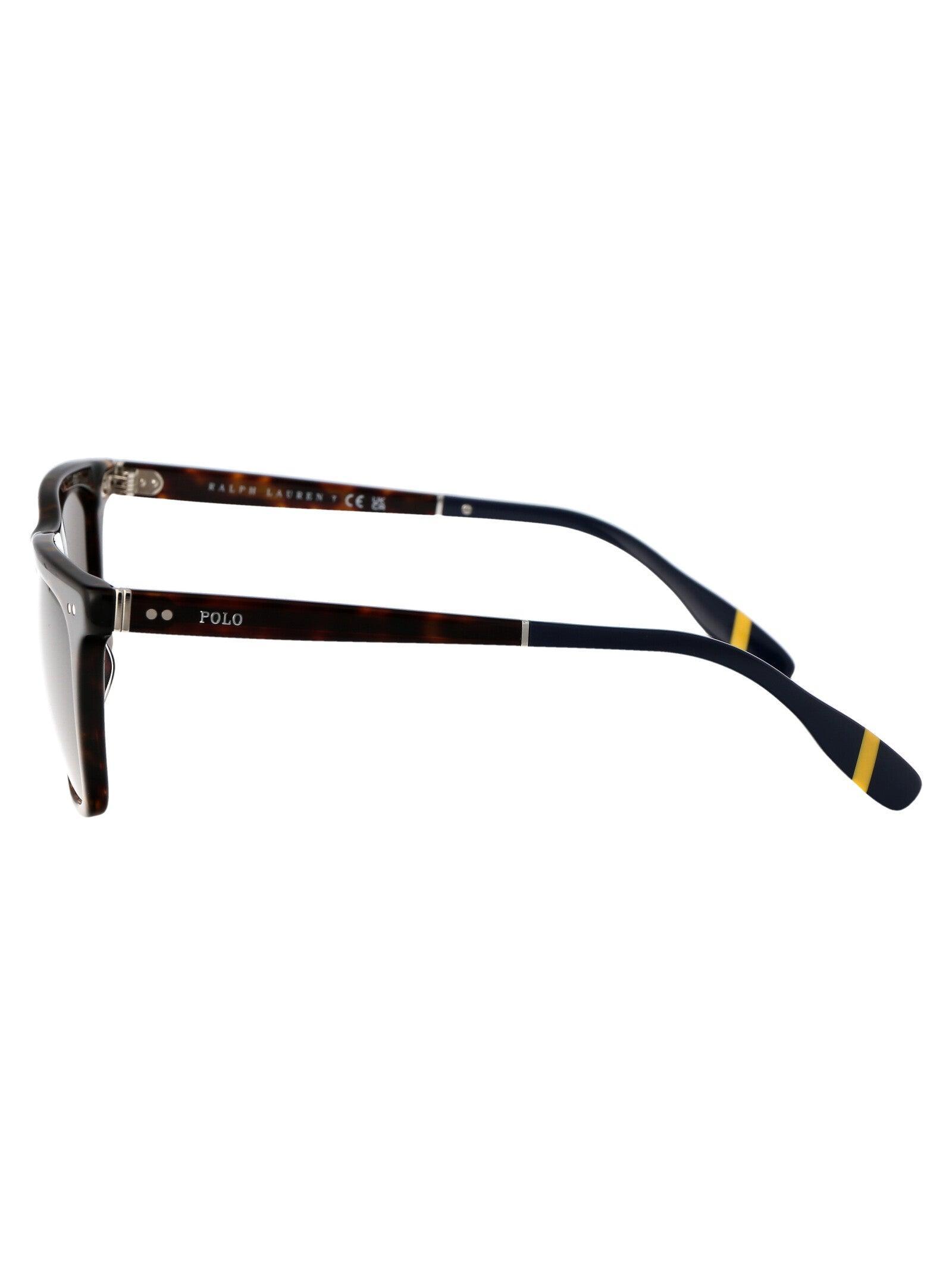 POLO RALPH LAUREN 0ph4205u Sunglasses In 500373 Shiny Dark Havana Product Image