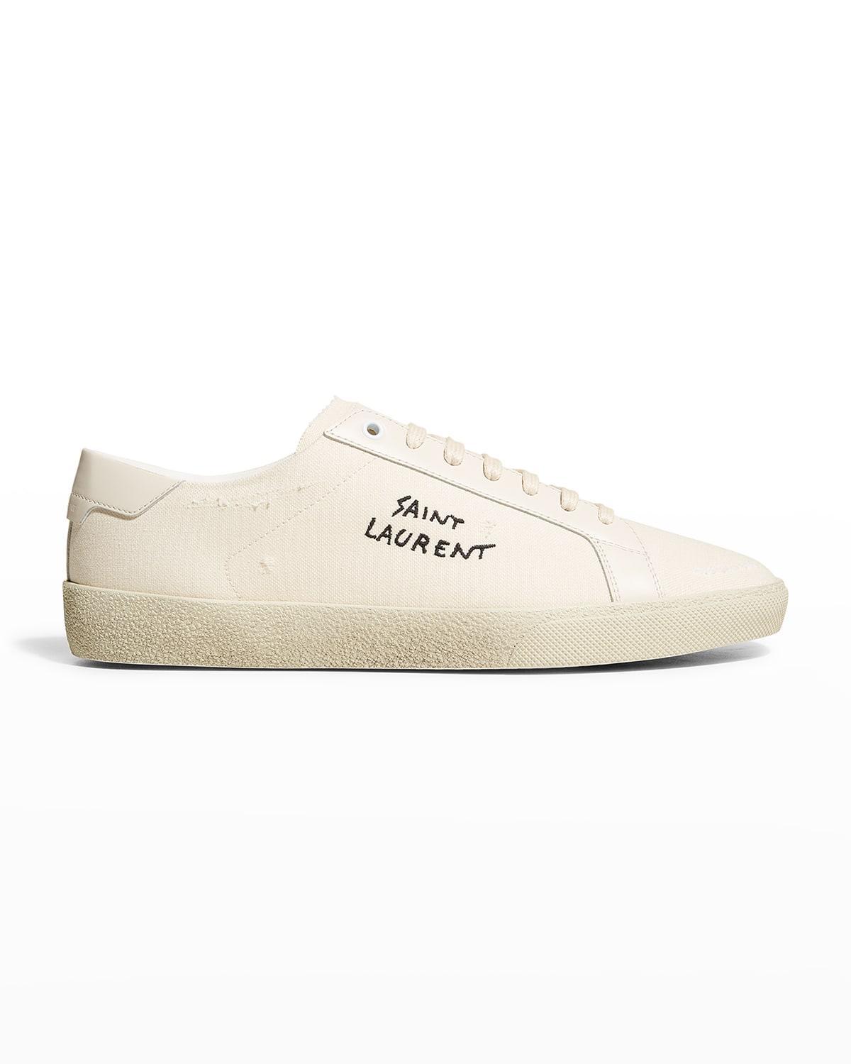 Saint Laurent SL/06 Sneaker in Panna - Ivory. Size 43 (also in 41, 42, 44, 45). Product Image