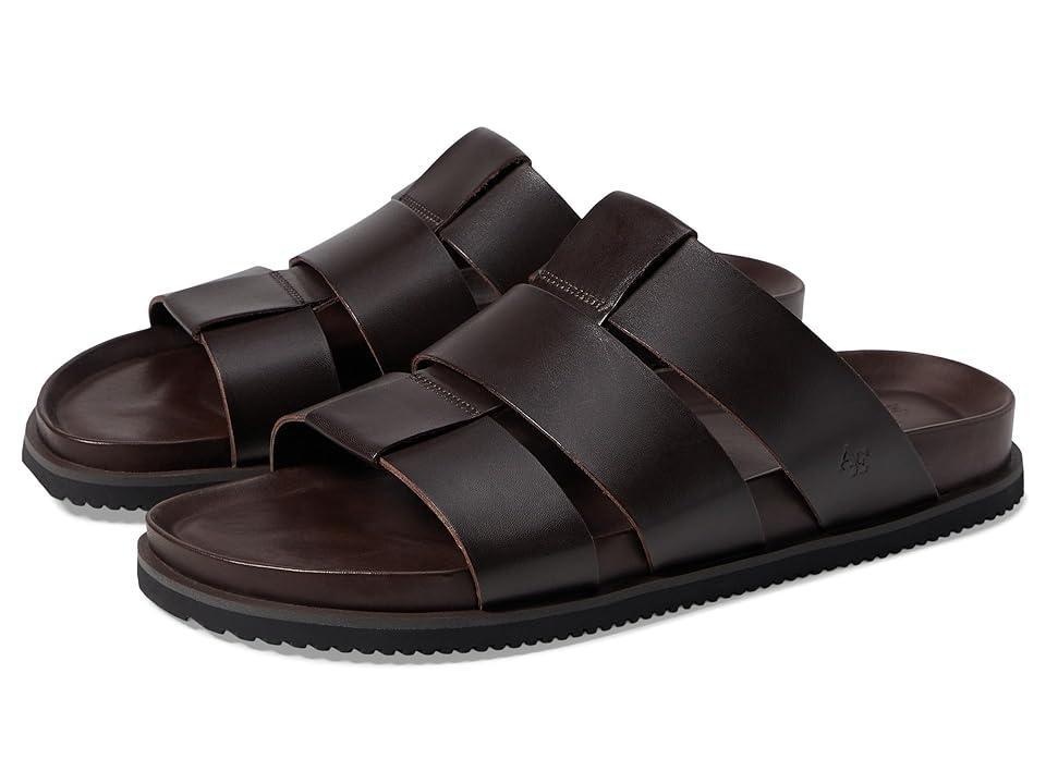 Allen Edmonds Davis Sandal (Dark Leather) Men's Sandals Product Image