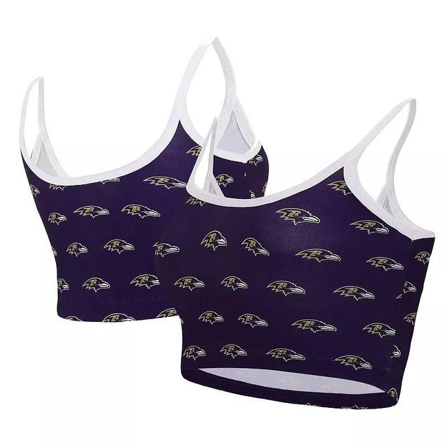 Womens Concepts Sport Purple Baltimore Ravens Gauge Lounge Bralette Product Image