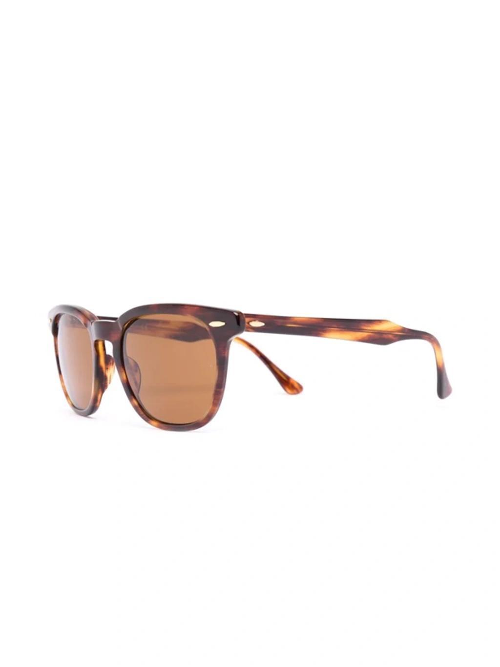 RAY BAN Hawkeye Square-frame Sunglasses In Braun Product Image