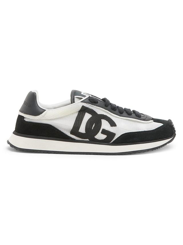 Womens Logo Colorblocked Low-Top Sneakers Product Image