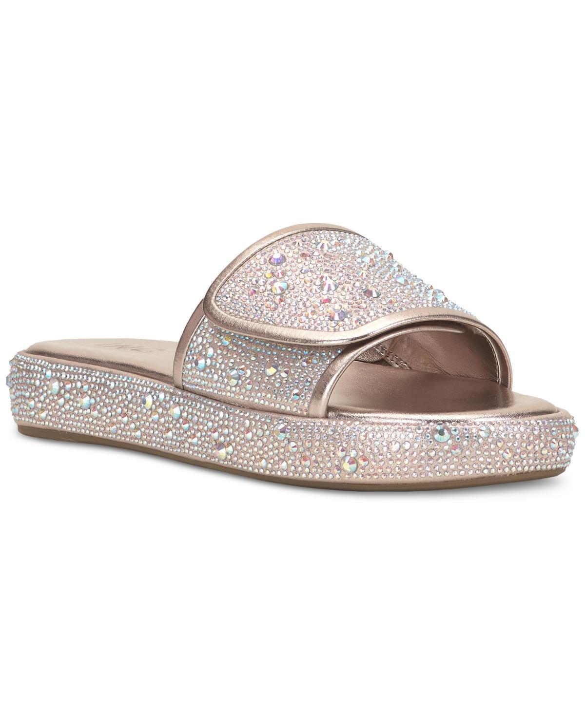 I.n.c. International Concepts Womens Rayley Slip-On Embellished Pool Slide Sandals, Created for Macys Product Image