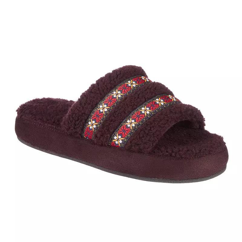 isotoner Clara Memory Foam Womens Slide Slippers Product Image