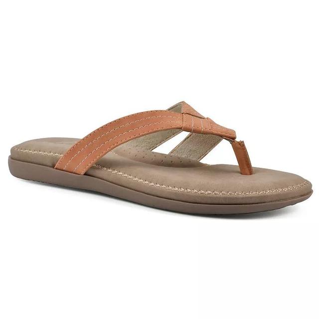 Cliffs by White Mountain Fateful Womens Comfort Thong Sandals Product Image