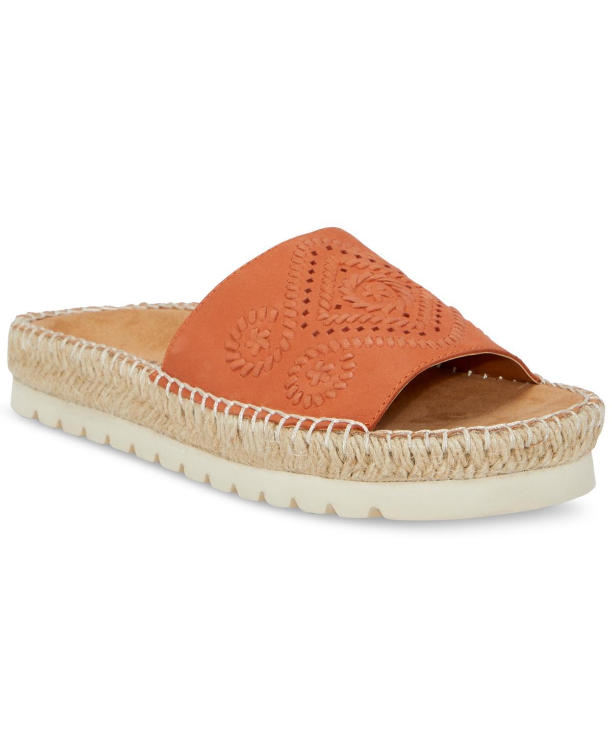 Lucky Brand Womens Lemana Espadrille Flat Slide Sandals Product Image