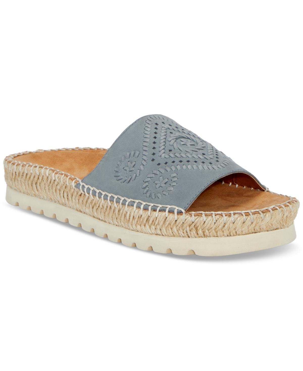 Lucky Brand Womens Lemana Espadrille Flat Slide Sandals Product Image